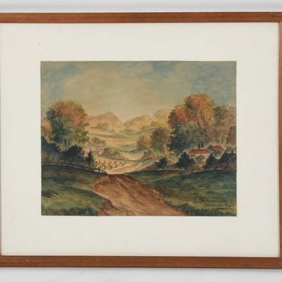 Francis Law Durand (American, Mid-20th Century), 'Country Road'