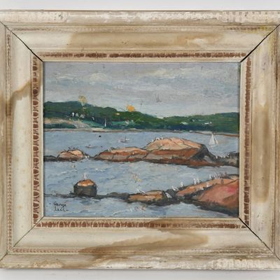 George Lear (Bucks County, Pennsylvania, 1879-1956), "Gloucester Harbor"