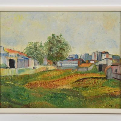 After Cezanne (20th Century), Landscape Near Paris