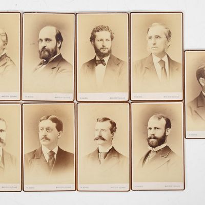 Sale Photo Thumbnail #409: William Kurtz (American, 1833-1904), Notable American Scientists