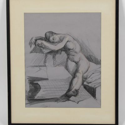 Paul Gorka (American, 1931-2020), Nude Female Study