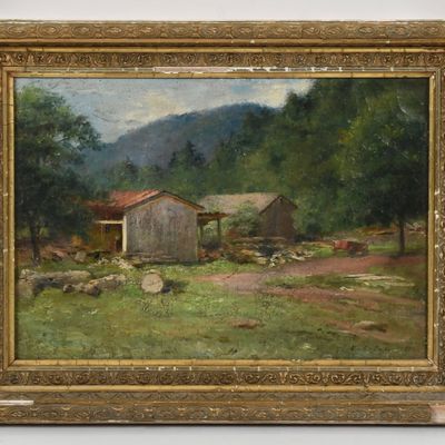 Continental School (Late 19th Century), Rural Landscape