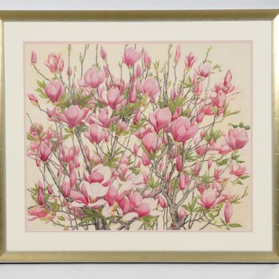 Sale Photo Thumbnail #161: Chinese School (20th c) Magnolias