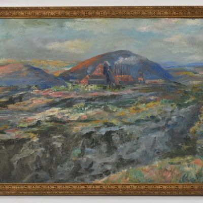 Walter Emerson Baum (Pennsylvania, 1884-1956), "A Lehigh Mill", 1924