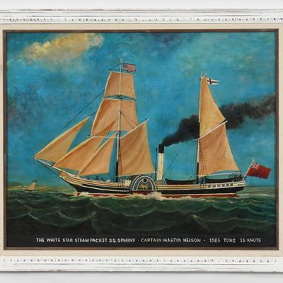 A Folk Art Ship Portrait