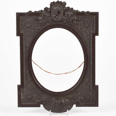 Sale Photo Thumbnail #405: A Diatite 19th Century Picture Frame