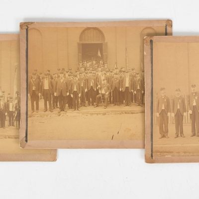 Sale Photo Thumbnail #228: Grand Army of the Republic Post 19, Three Group Portraits