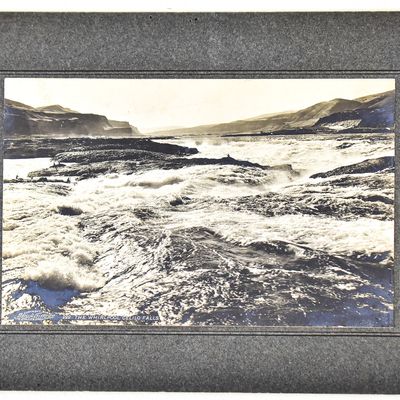 BENJAMIN A. GIFFORD "...CELILO FALLS" AND "212 NATIVES SPEARING AND NETTING SALMON..."