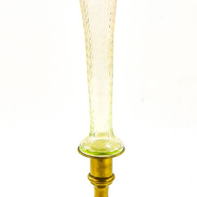 VICTORIAN SINGLE TRUMPET EPERGNE VASE