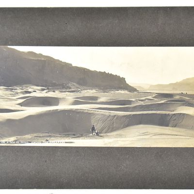 BENJAMIN A. GIFFORD "A SEA OF SAND AMONG THE BREAKERS" PHOTOGRAPH