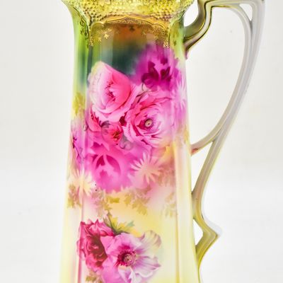 R.S. PRUSSIA PORCELAIN TANKARD PITCHER