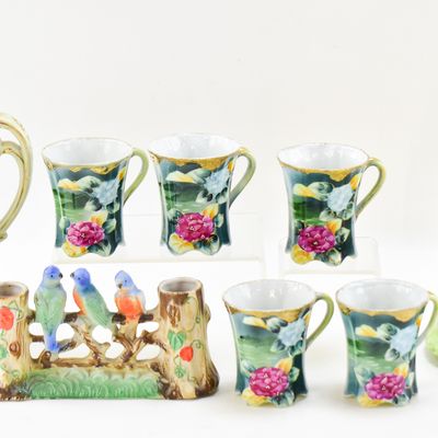 CASA FOR CHILDREN CHARITY LOT: HAND-PAINTED PORCELAIN ASSORTMENT