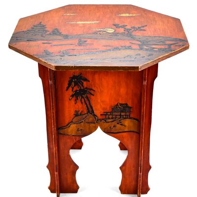 JAPANESE ACCENT BOX TABLE