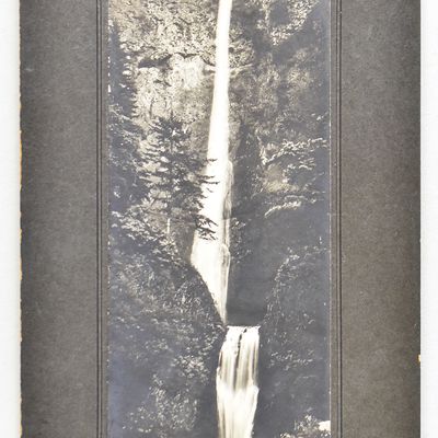 BENJAMIN A. GIFFORD "MULTNOMAH FALLS" PHOTOGRAPH