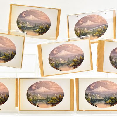 ELIZA BARCHUS MOUNT HOOD PAINTING POSTCARD COLLECTION