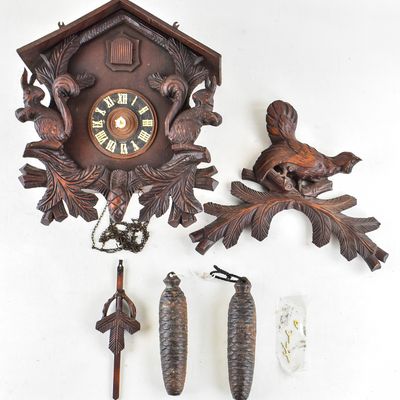 GERMAN BLACK FOREST STYLE CUCKOO CLOCK