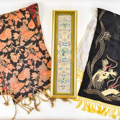ASSORTMENT OF ASIAN TEXTILES
