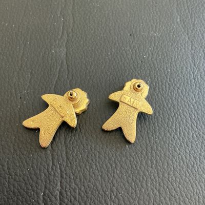 Vintage Christmas fashion earrings