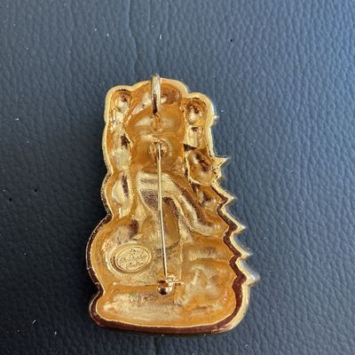 Beautiful Vintage Christmas Christopher Radko Brooch