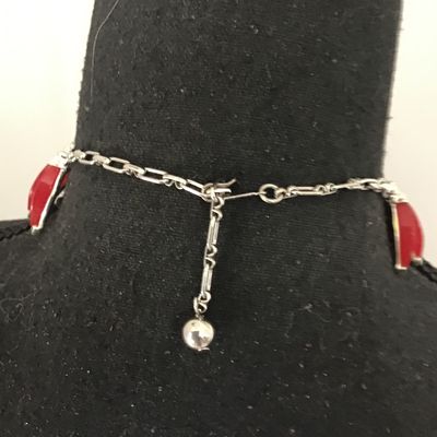 1950 Pakula Signed Moon Glow Choker Signed Excellent