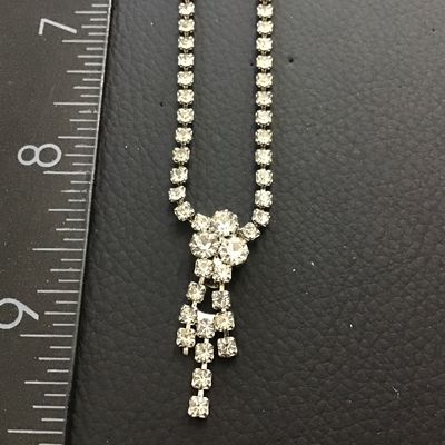 Eisenberg Ice Rhinestone Signed Vintage Necklace