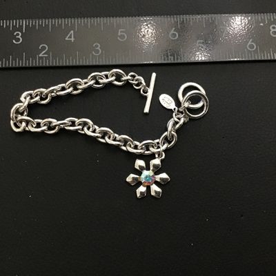 Crystal. Flower TOOGLE Bracelet Cookie Lee New