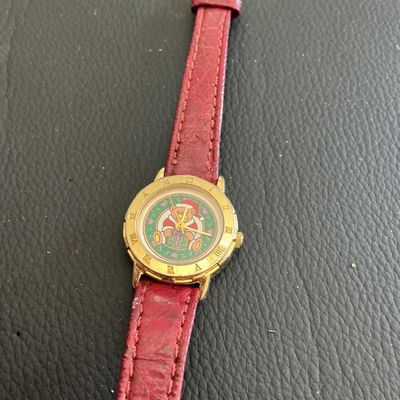 Vintage Christmas fashion watch untested needs new battery