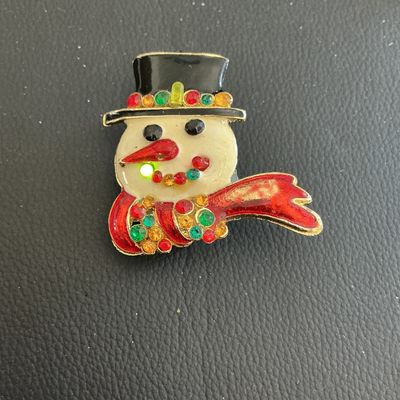 Vintage Christmas fashion Brooch with flashing lights working