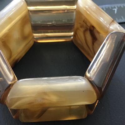 Chunky Panel Stretch Bracelet