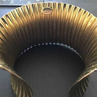 Park L’âne Gold Tone Cuff Vintage