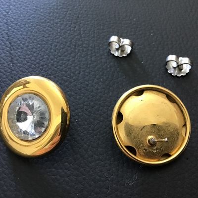Beautiful Glass Statement Earrings
