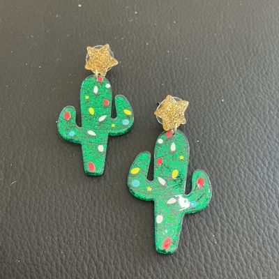 Very cute Christmas fashion earrings