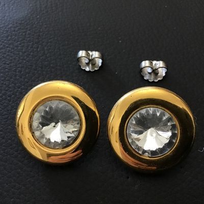 Beautiful Glass Statement Earrings