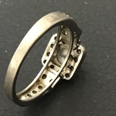 Art Deco Vintage Cocktail Ring