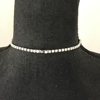 Beautiful rhinestone necklace