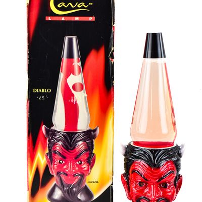 Sale Photo Thumbnail #107: LAVA LITE "DIABLO" DEVIL ICON SERIES LAVA LAMP