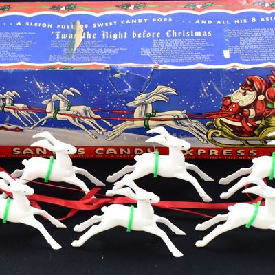 Sale Photo Thumbnail #150: SEARS "SANTA'S CANDY EXPRESS" HOLIDAY SET