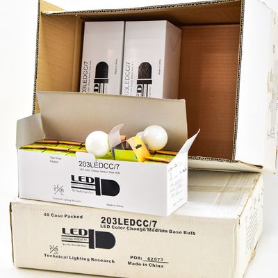 Sale Photo Thumbnail #176: 2 CASES OF COLOR CHANGING LED LIGHT BULBS