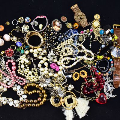 Sale Photo Thumbnail #31: ASSORTED COSTUME JEWELRY LOT