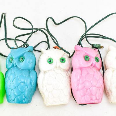 Sale Photo Thumbnail #109: NOMA "WISE OLD OWL" BLOW MOLD PATIO STRING LIGHTS