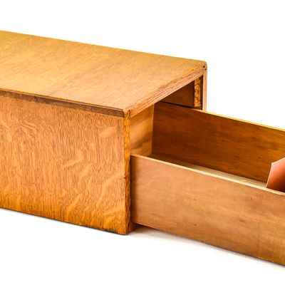 Sale Photo Thumbnail #62: TABLE-TOP CARD CATALOG FILE BOX