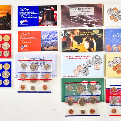 Sale Photo Thumbnail #43: COLLECTION OF U.S. UNCIRCULATED COIN SETS 1987-2008