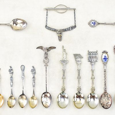 Sale Photo Thumbnail #35: SOUVENIR SPOON COLLECTION: STERLING, TIROL
