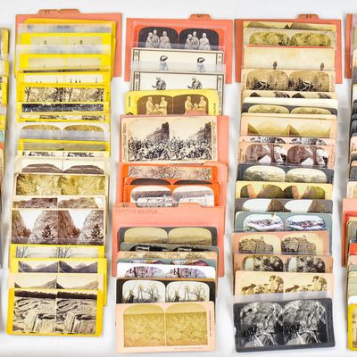Sale Photo Thumbnail #61: 100+ STEREOVIEW CARD COLLECTION