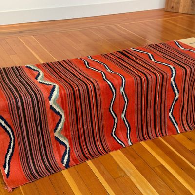 Sale Photo Thumbnail #11: HAND-WOVEN DINÉ NAVAJO RUG