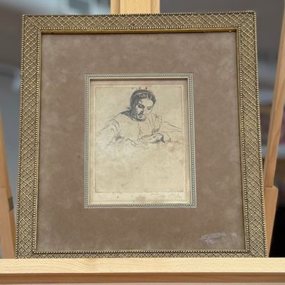 Sale Photo Thumbnail #21: EARLY 19TH CENTURY ETCHING