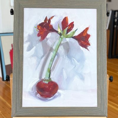 Sale Photo Thumbnail #56: PATTI MCNUTT, "AMARYLLIS AND SHADOWS"