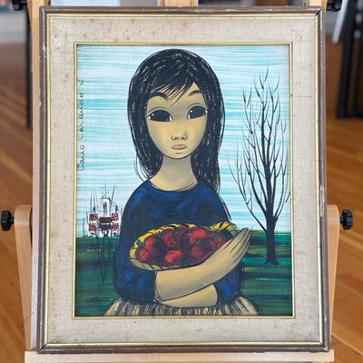 Sale Photo Thumbnail #16: CARLO CARANDO, "GIRL PORTRAIT"