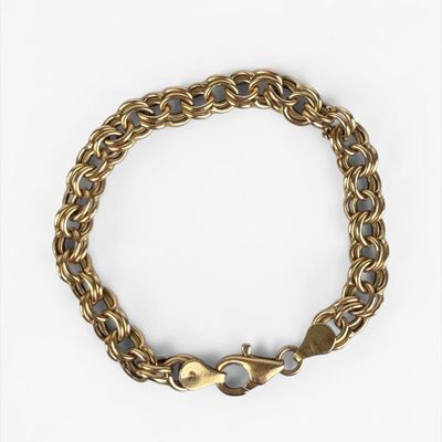 14K Gold Charm Bracelet
