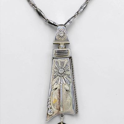 Ben Begaye Sterling Silver & Turquoise Necklace